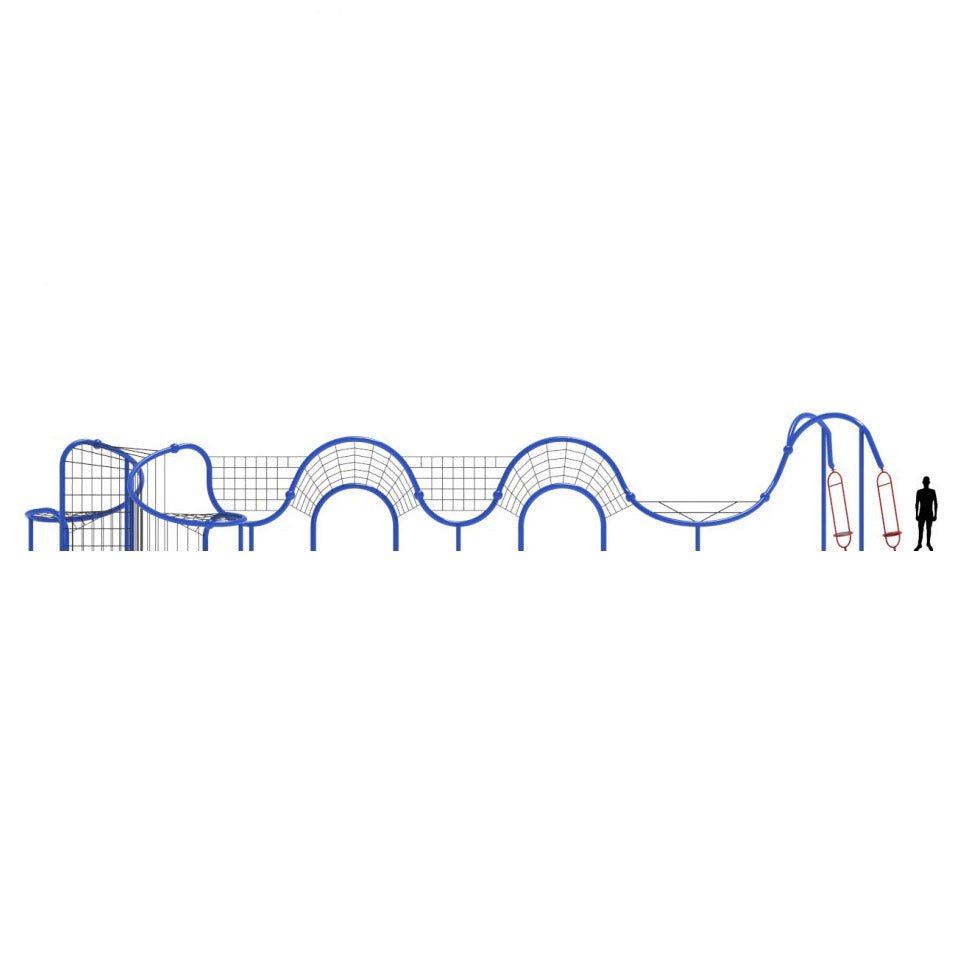 Celestial Channel Net Climber - Climbing Net - Playtopia, Inc.