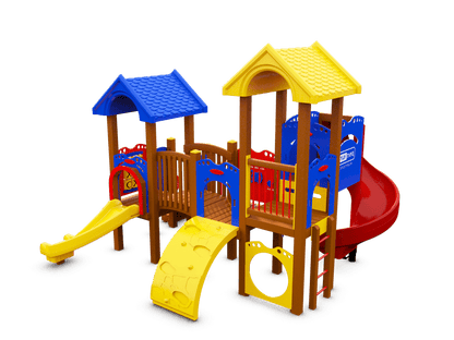 Climb Zone Playset - School - Age Playgrounds - Playtopia, Inc.