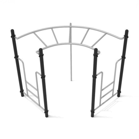 Curve Rung Horizontal Monkey Bars - Monkey Bars & Jungle Gyms - Playtopia, Inc.