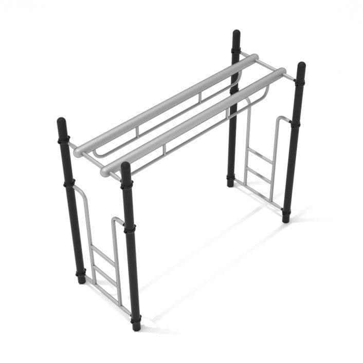 Double Parallel Bar Monkey Bars - Monkey Bars & Jungle Gyms - Playtopia, Inc.