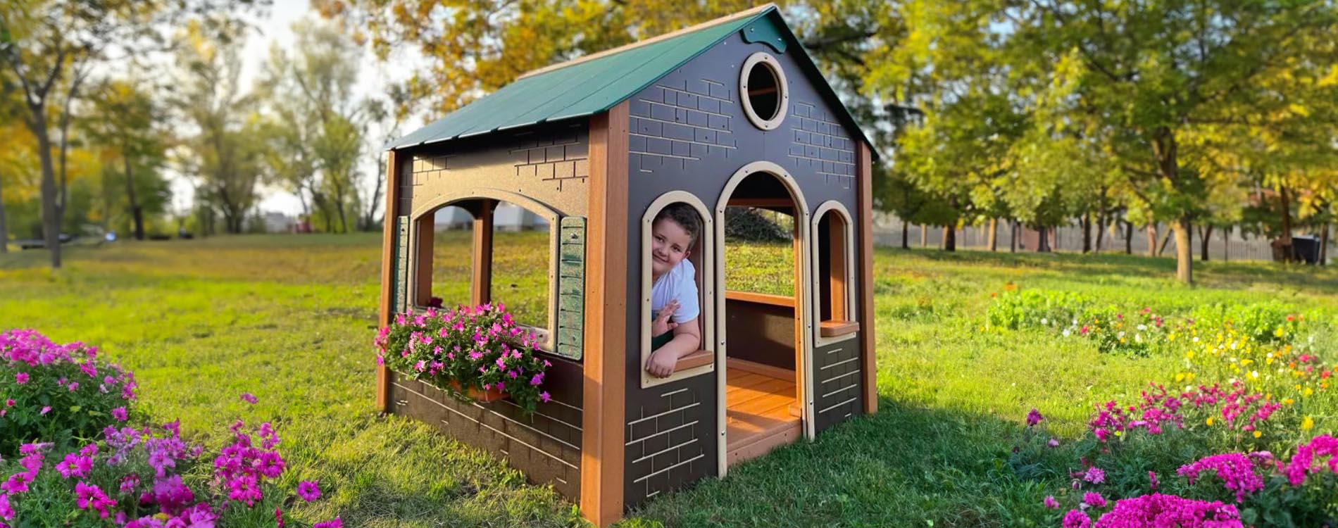 Dramatic Playhouse For Toddlers & Preschoolers
