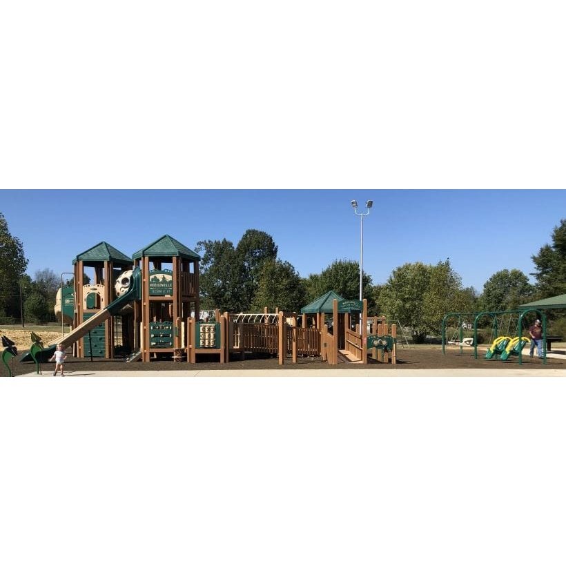 Emerald Heights Playset - School-Age Playgrounds - Playtopia, Inc.