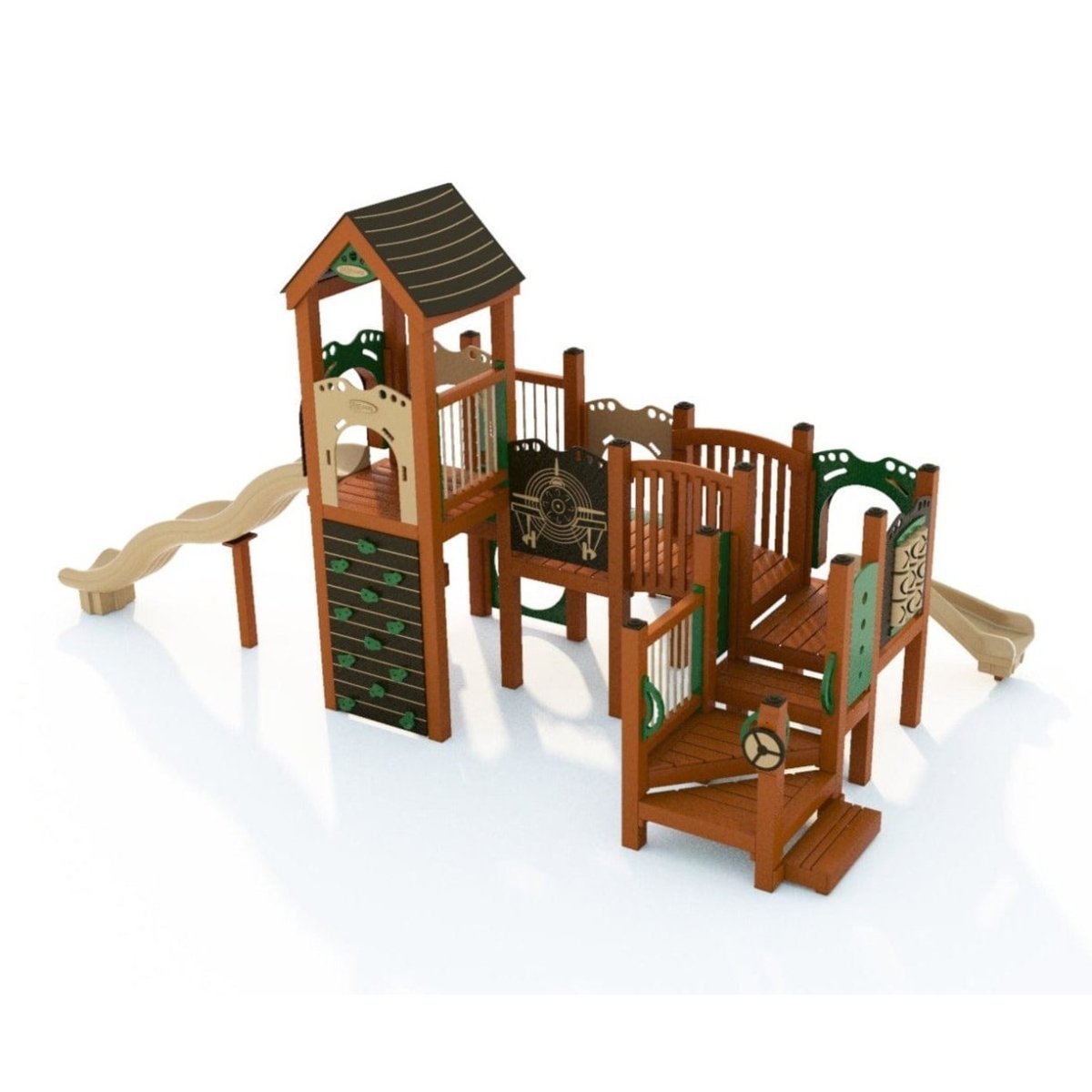 Eubank Playset - School-Age Playgrounds - Playtopia, Inc.