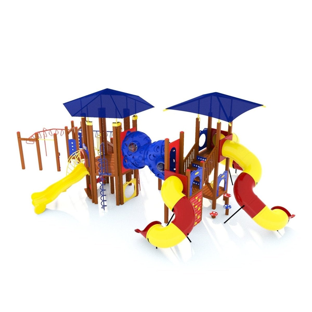 Frenzy Rush Playset - School-Age Playgrounds - Playtopia, Inc.