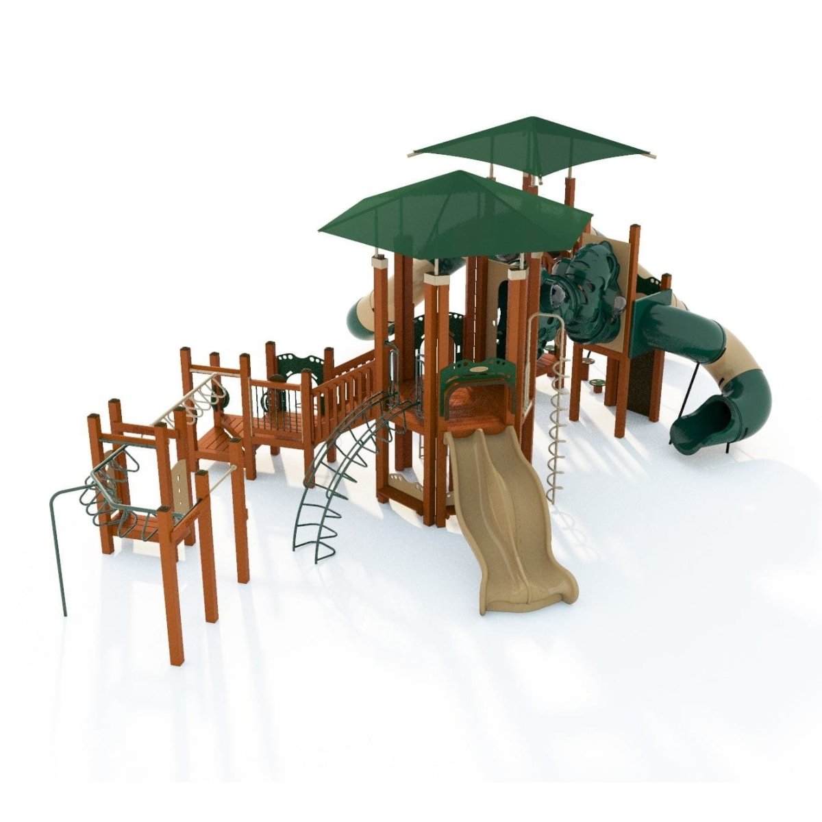 Frenzy Rush Playset - School-Age Playgrounds - Playtopia, Inc.