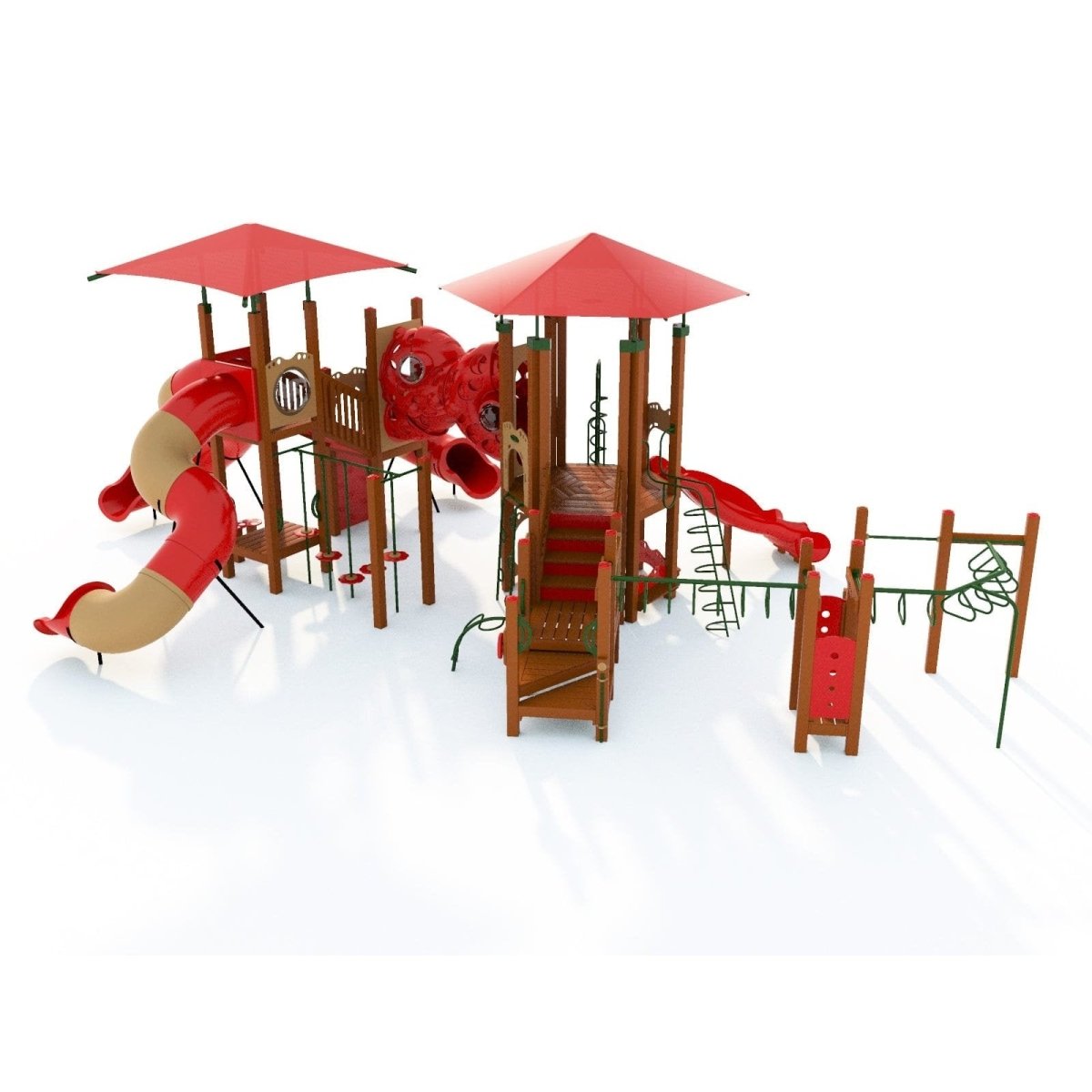 Frenzy Rush Playset - School-Age Playgrounds - Playtopia, Inc.