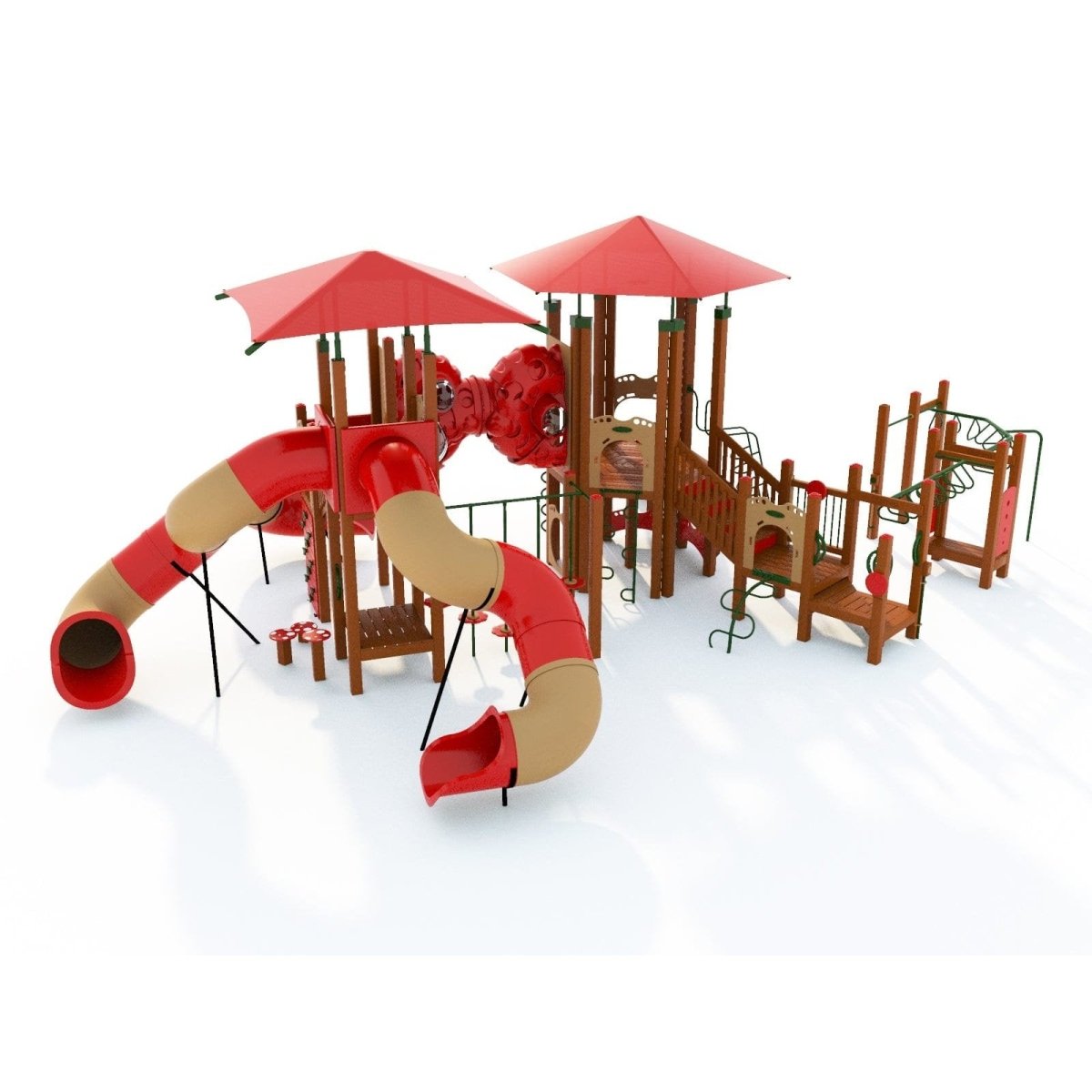 Frenzy Rush Playset - School-Age Playgrounds - Playtopia, Inc.