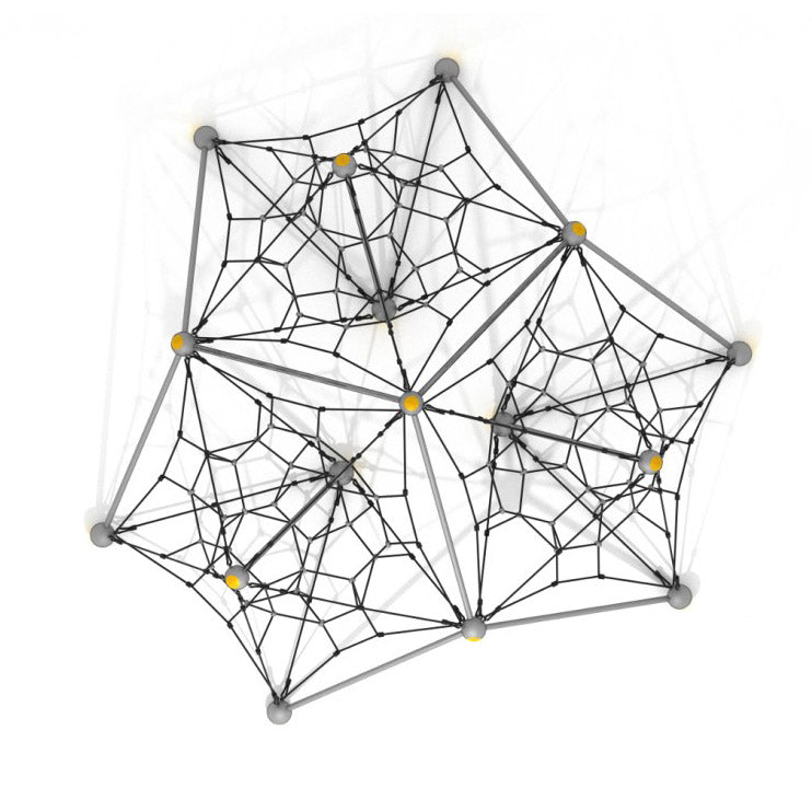 Galactic Quest Net Climber - Climbing Net - Playtopia, Inc.