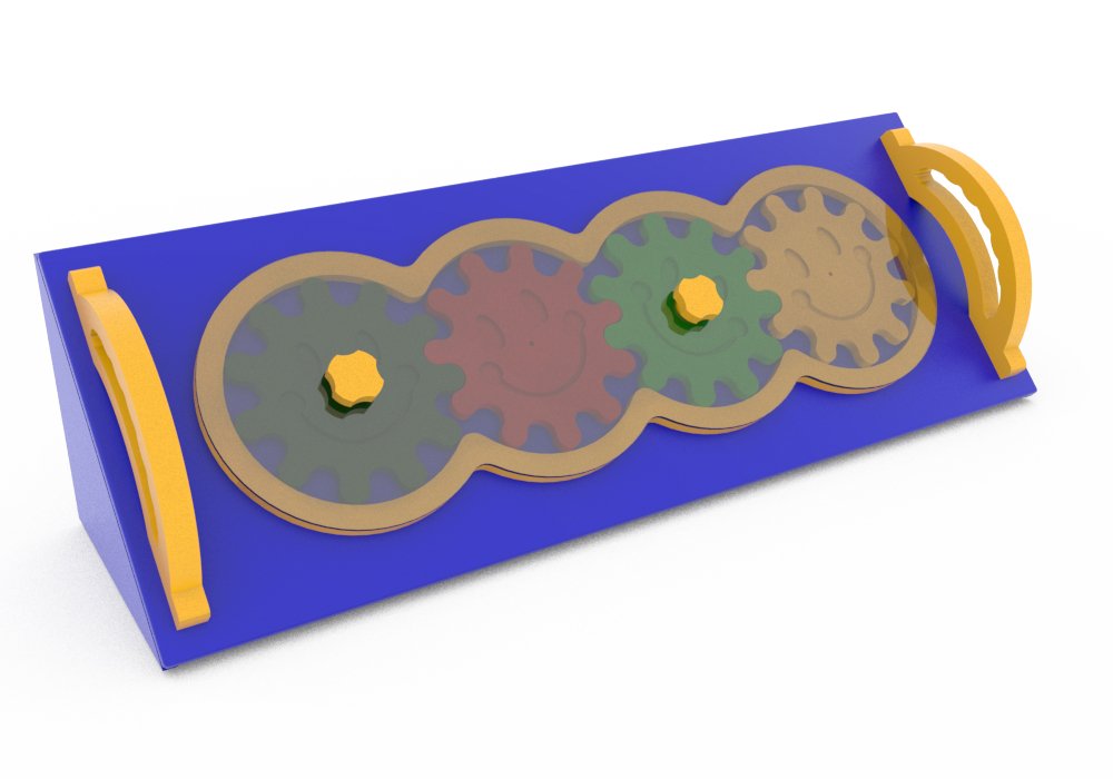 Gear Sensory Box - Learning & Sensory Panels - Playtopia, Inc.
