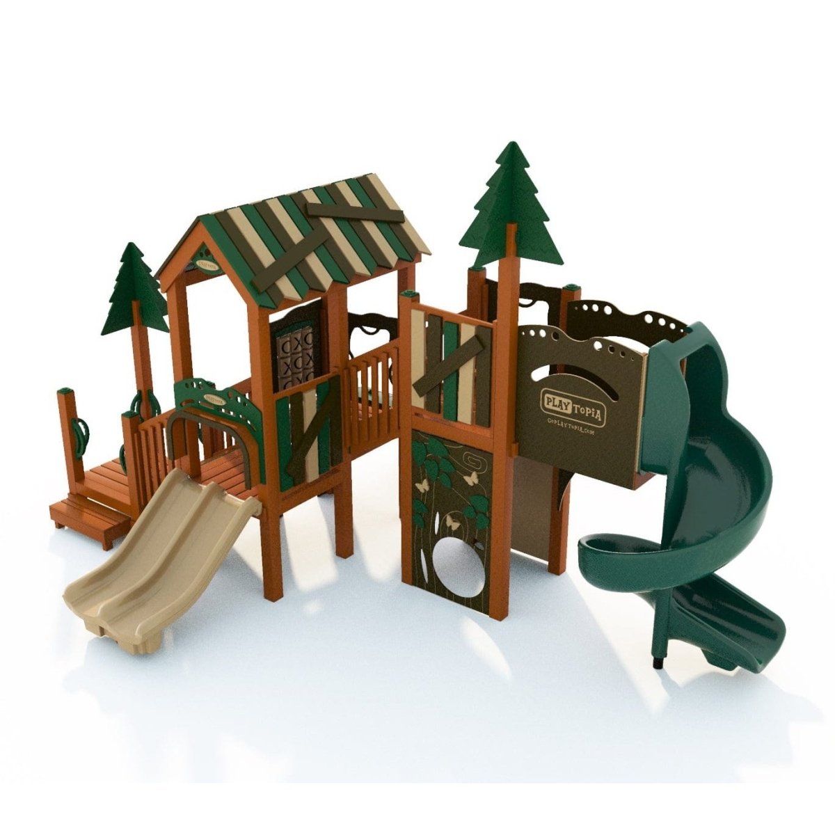 Giggle Grove Playset - School-Age Playgrounds - Playtopia, Inc.