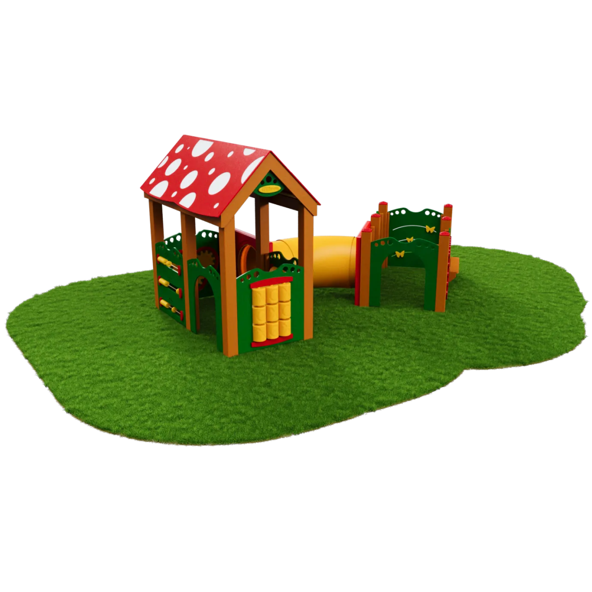 Gnome's Manor Playset - Toddler Playgrounds - Playtopia, Inc.