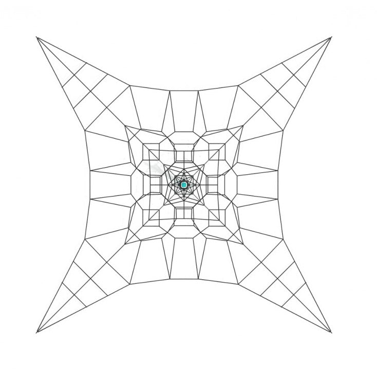 Interstellar Incline Net Climber - Climbing Net - Playtopia, Inc.