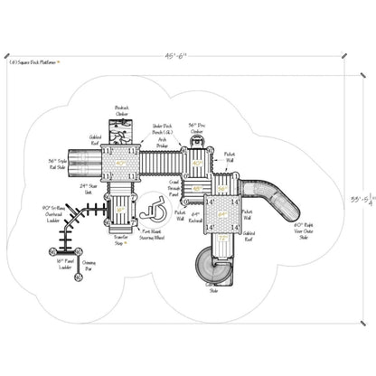 Jackson Playset - School-Age Playgrounds - Playtopia, Inc.