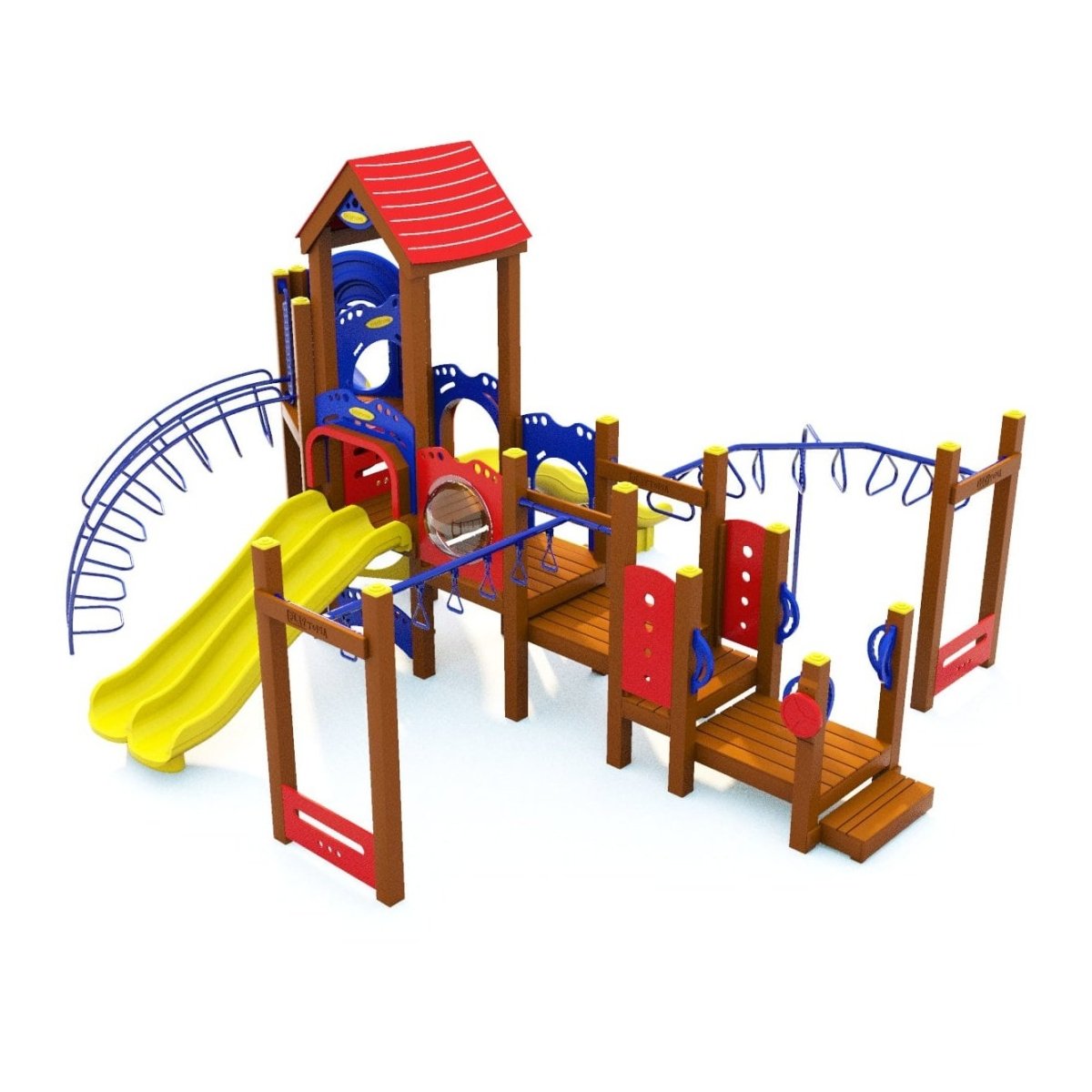 Kirkwood Playset - School-Age Playgrounds - Playtopia, Inc.