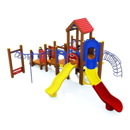 Kirkwood Playset - School-Age Playgrounds - Playtopia, Inc.