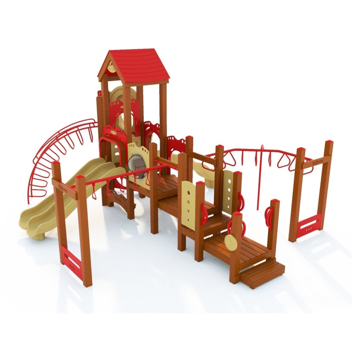 Kirkwood Playset - School-Age Playgrounds - Playtopia, Inc.