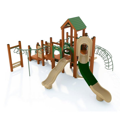 Kirkwood Playset - School-Age Playgrounds - Playtopia, Inc.