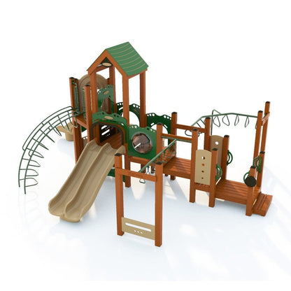 Kirkwood Playset - School-Age Playgrounds - Playtopia, Inc.