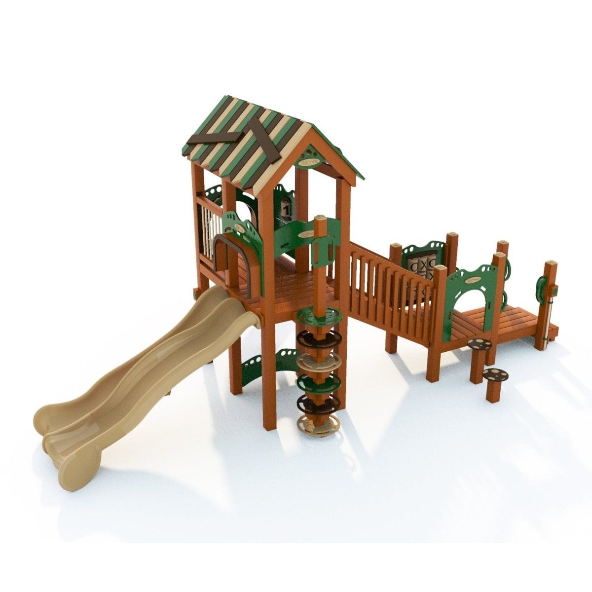 Manchester Playset - Preschool Playgrounds - Playtopia, Inc.