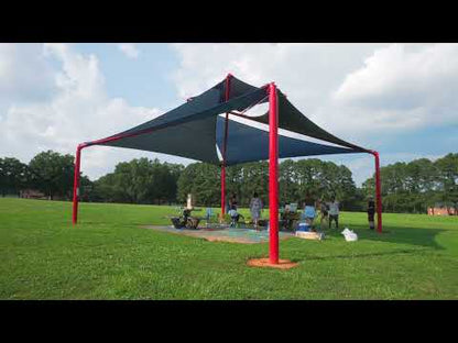 Square Pinwheel Sail Shade