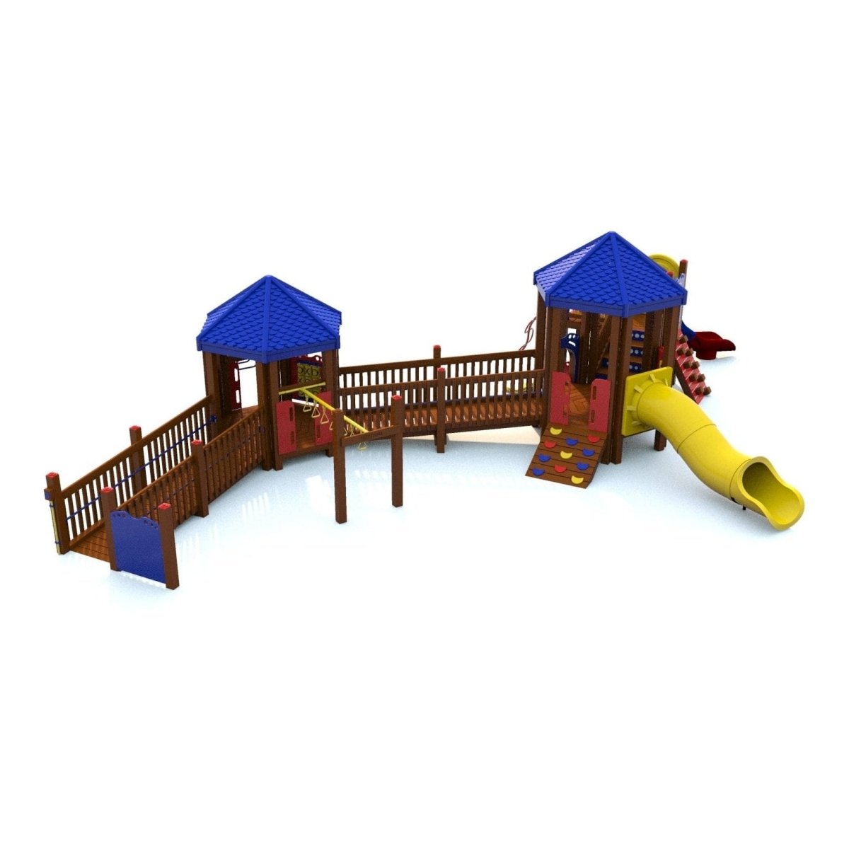 Ramp Rush Playset - Preschool Playgrounds - Playtopia, Inc.