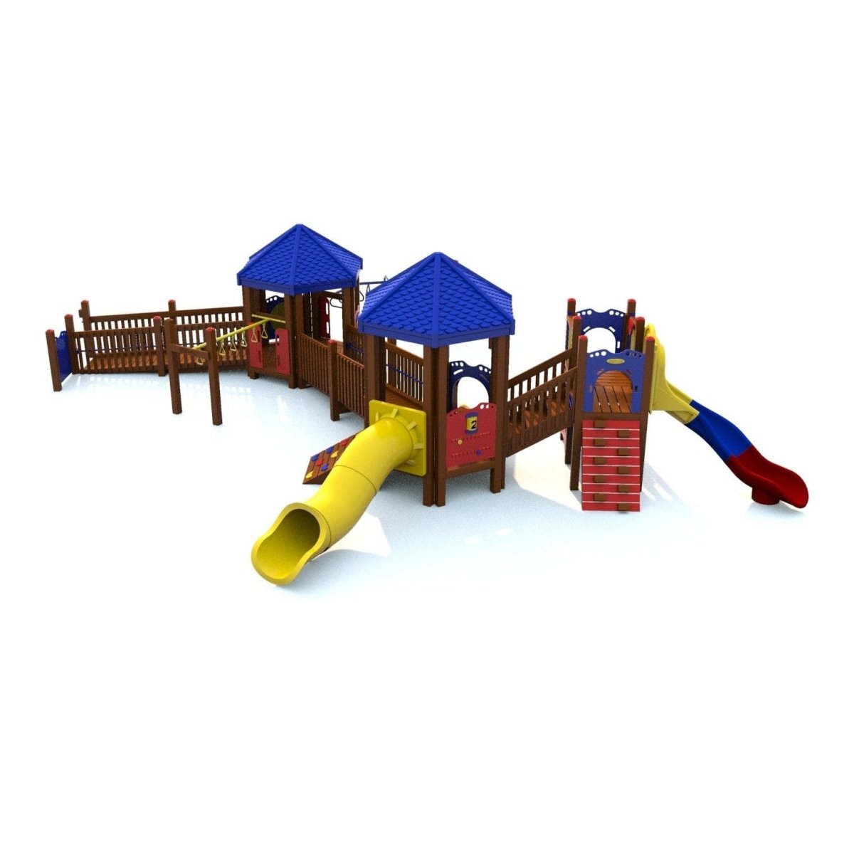 Ramp Rush Playset - Preschool Playgrounds - Playtopia, Inc.