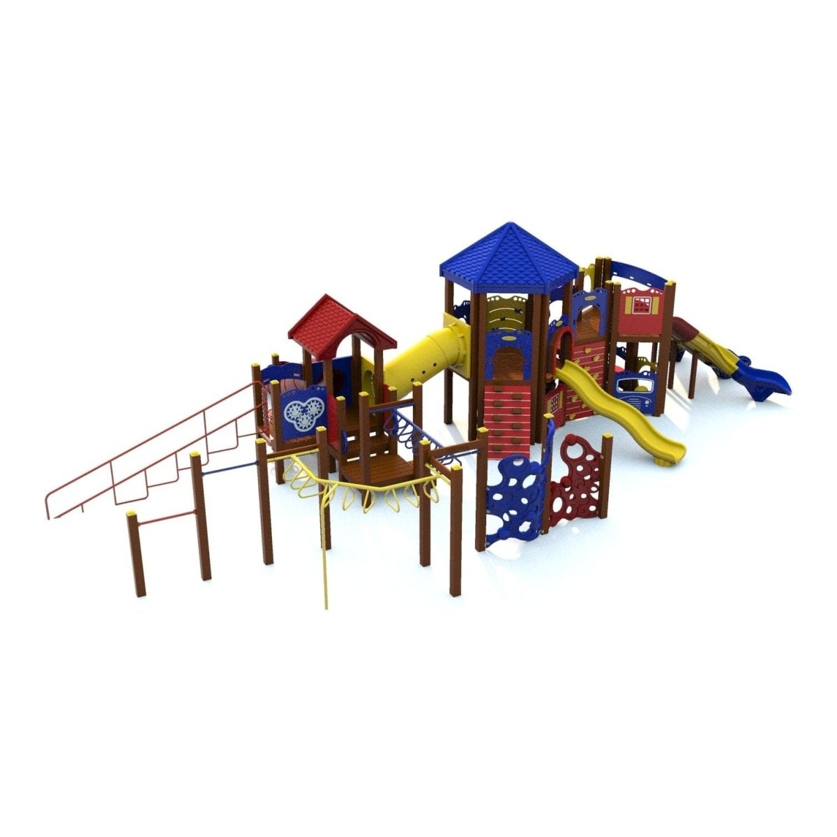 Rapid Run Playset - School-Age Playgrounds - Playtopia, Inc.