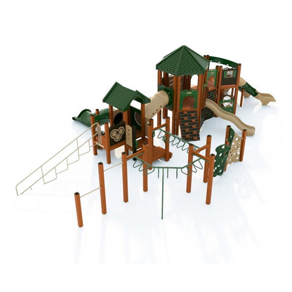 Rapid Run Playset - School-Age Playgrounds - Playtopia, Inc.