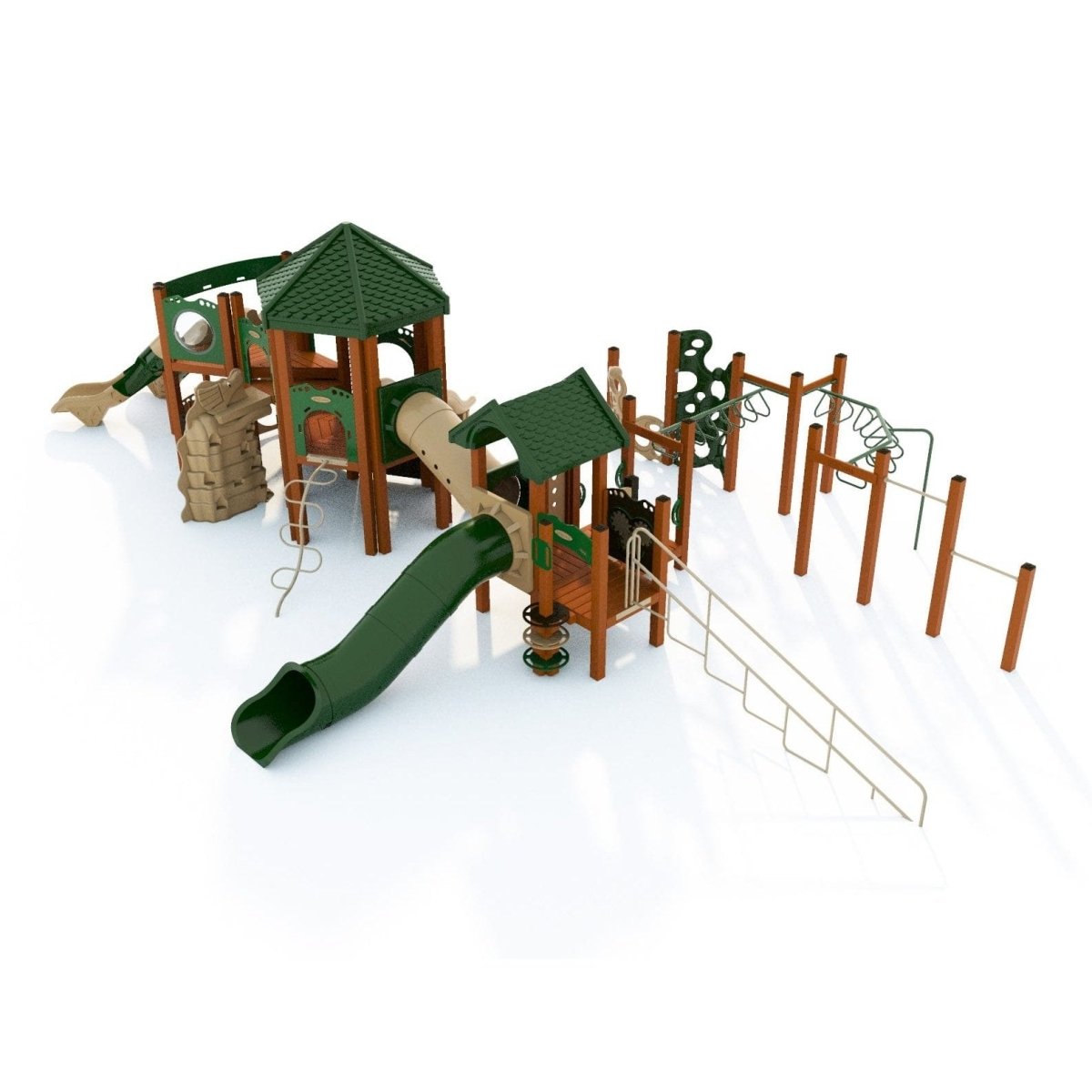 Rapid Run Playset - School-Age Playgrounds - Playtopia, Inc.