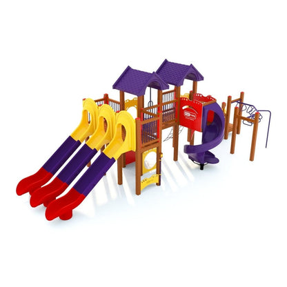 Ridgecrest Playset - School-Age Playgrounds - Playtopia, Inc.