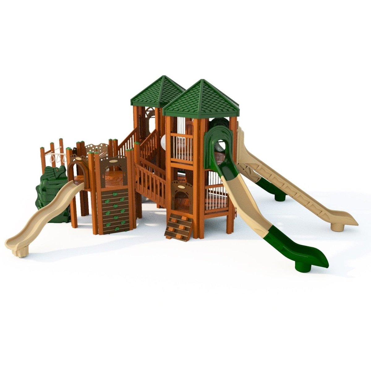 Rusty's Realm Playset - School-Age Playgrounds - Playtopia, Inc.