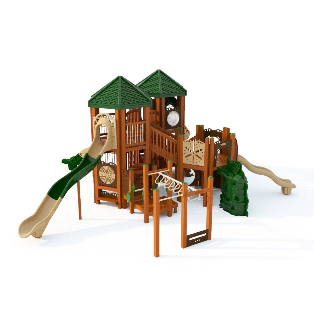 Rusty's Realm Playset - School-Age Playgrounds - Playtopia, Inc.