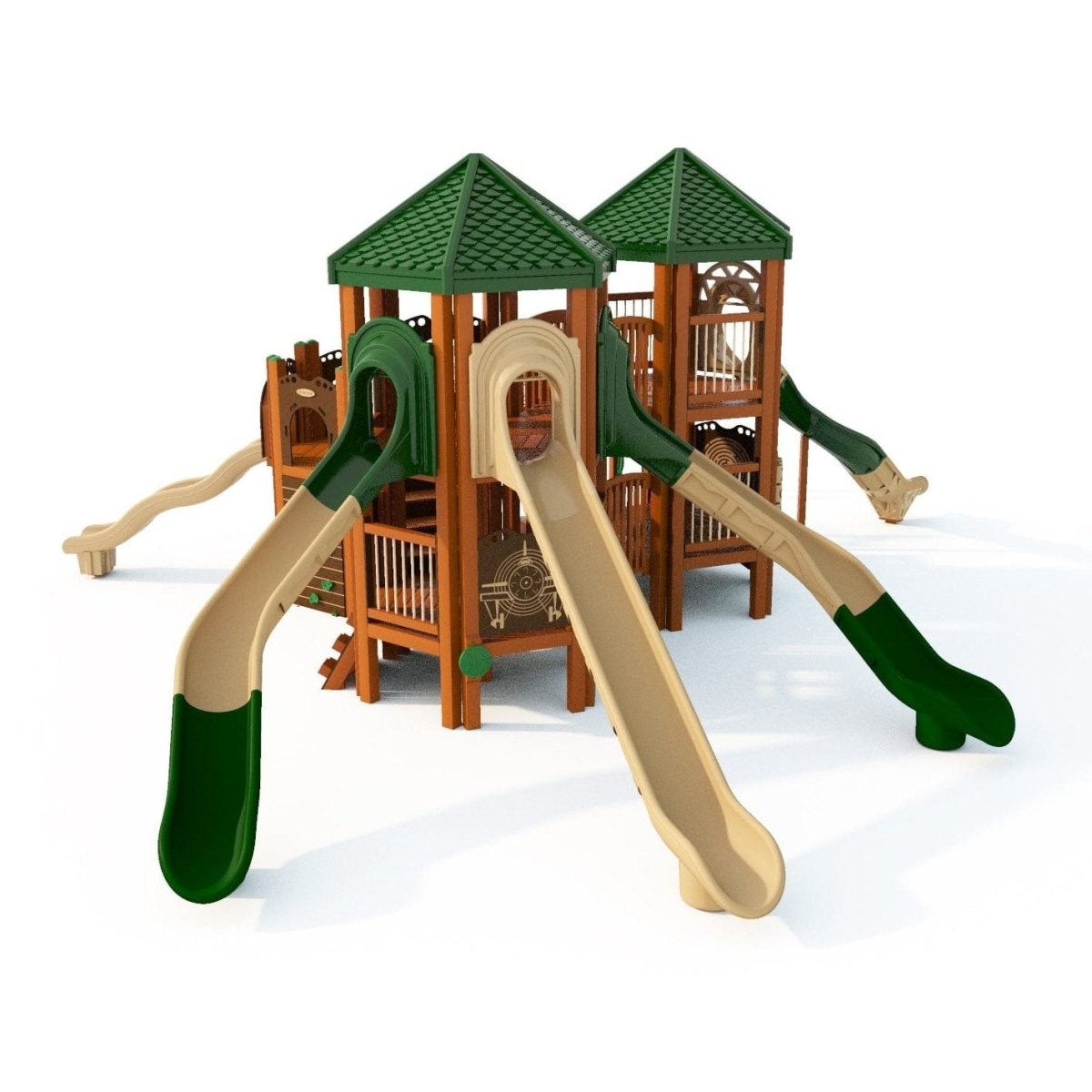 Rusty's Realm Playset - School-Age Playgrounds - Playtopia, Inc.