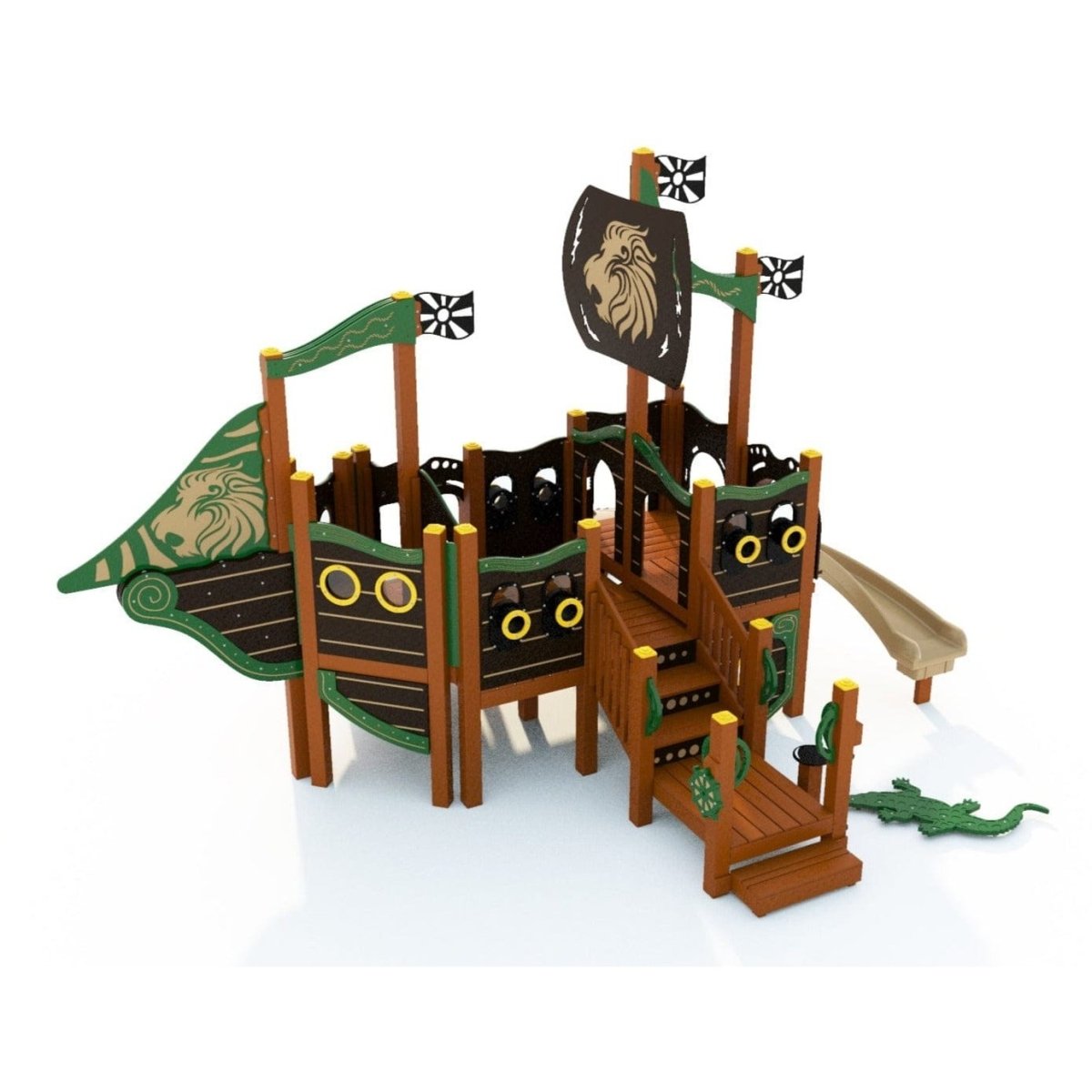 Sail Away Playset - Preschool Playgrounds - Playtopia, Inc.