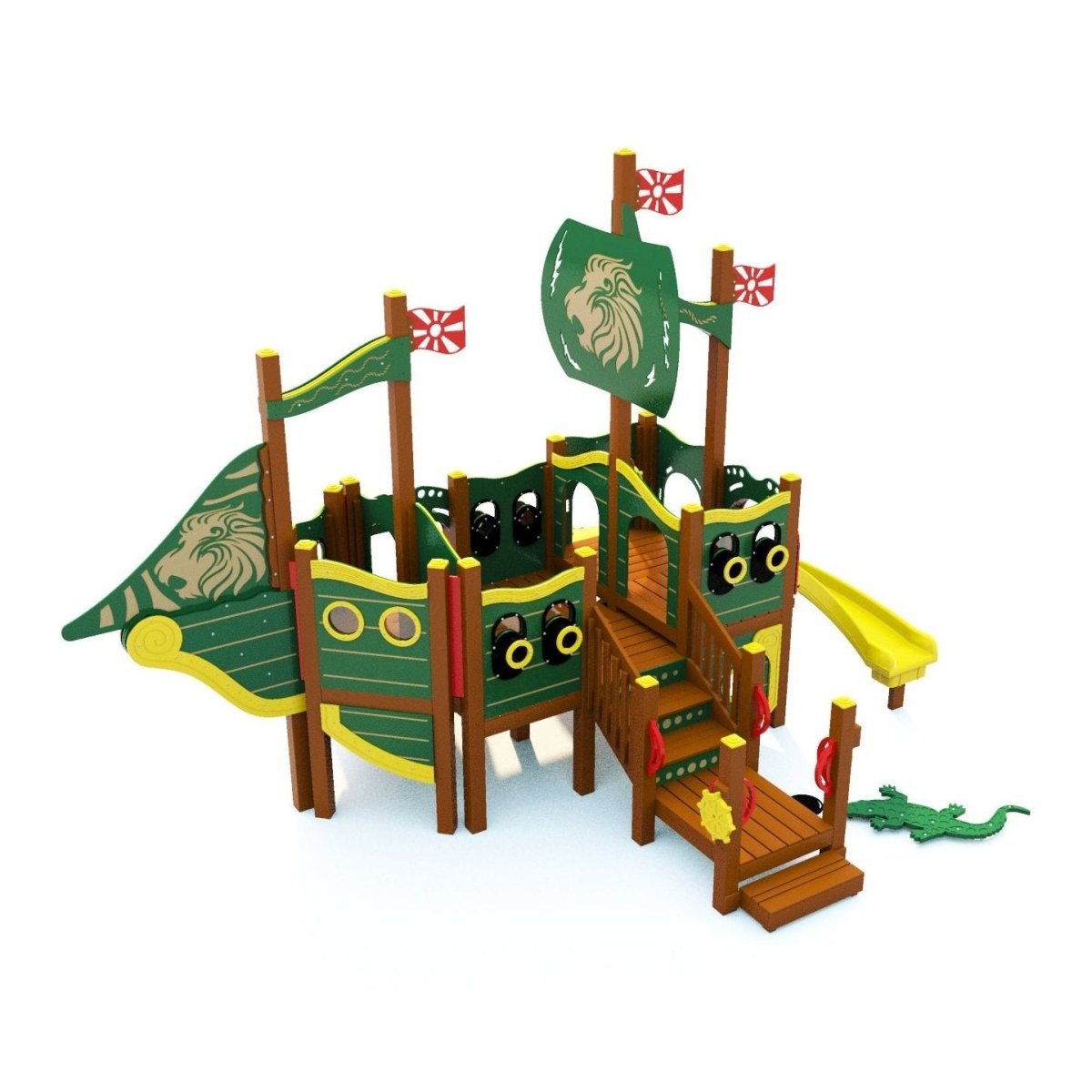 Sail Away Playset - Preschool Playgrounds - Playtopia, Inc.