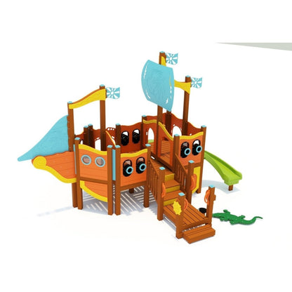 Sail Away Playset - Preschool Playgrounds - Playtopia, Inc.