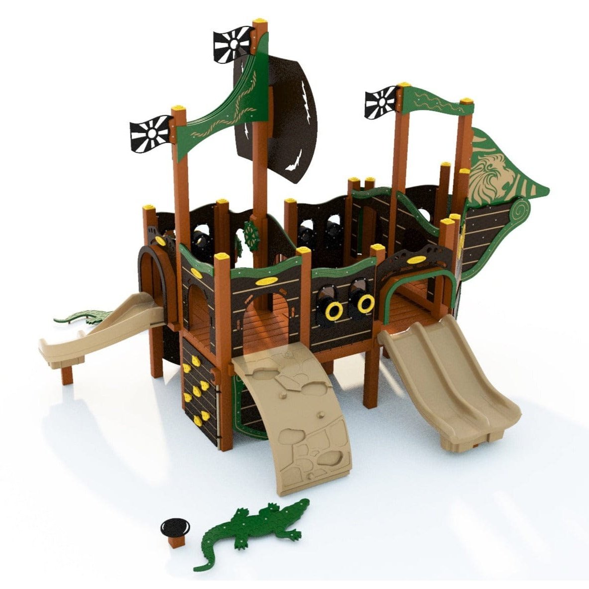 Sail Away Playset - Preschool Playgrounds - Playtopia, Inc.