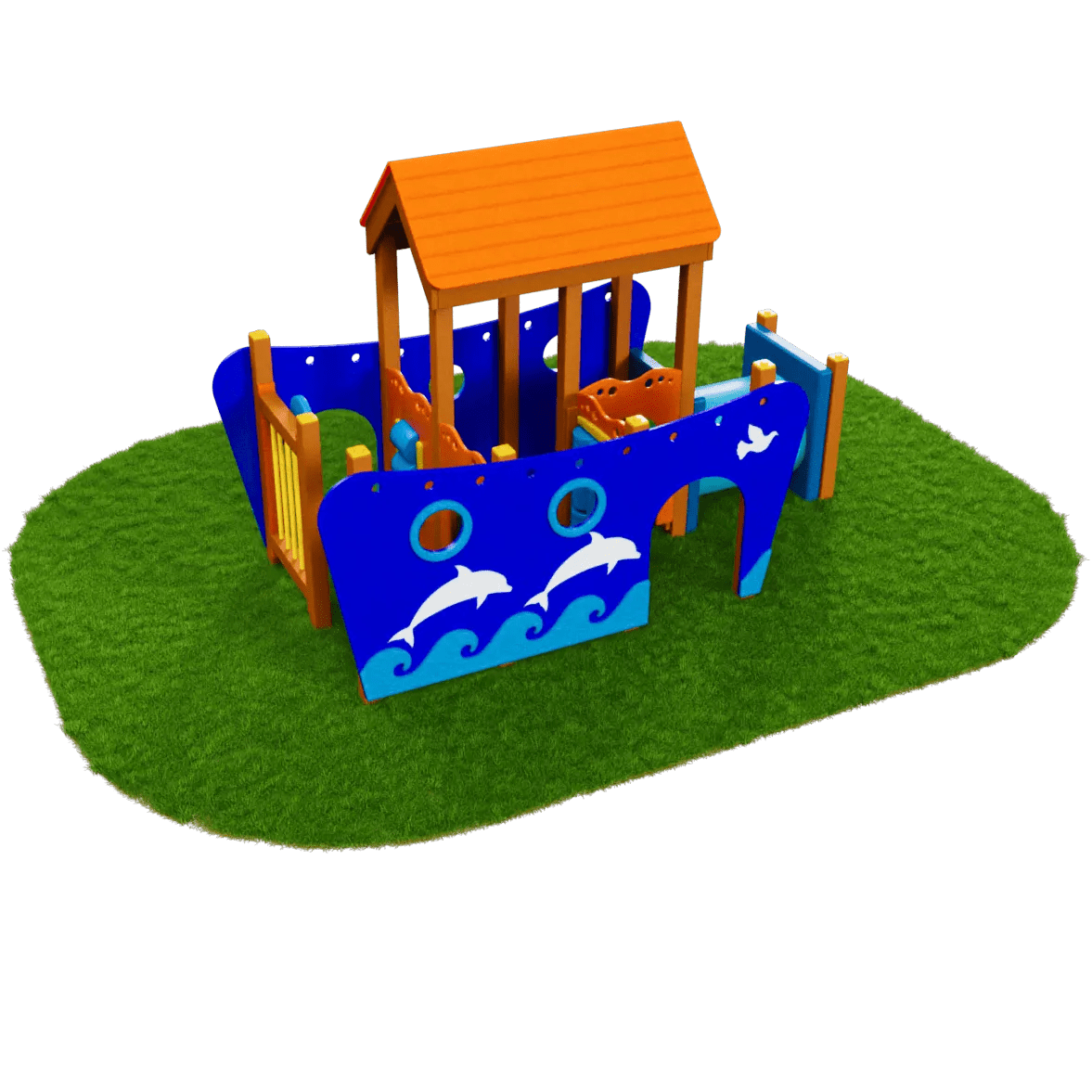 Seaside Playset - Toddler Playgrounds - Playtopia, Inc.