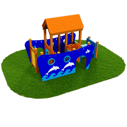 Seaside Playset - Toddler Playgrounds - Playtopia, Inc.