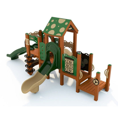 Shady Dell Playset - Preschool Playgrounds - Playtopia, Inc.