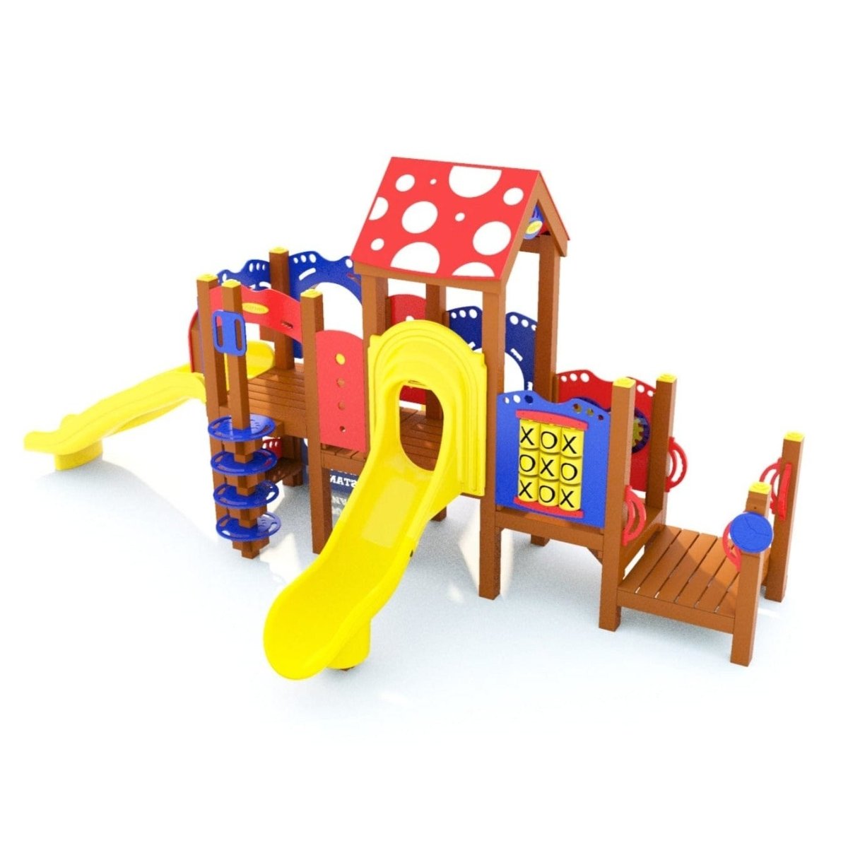 Shady Dell Playset - Preschool Playgrounds - Playtopia, Inc.