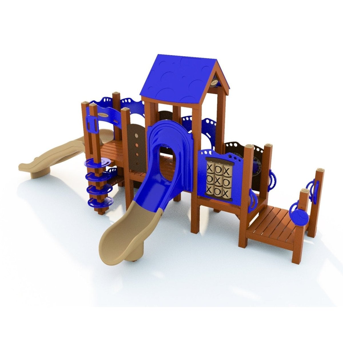 Shady Dell Playset - Preschool Playgrounds - Playtopia, Inc.