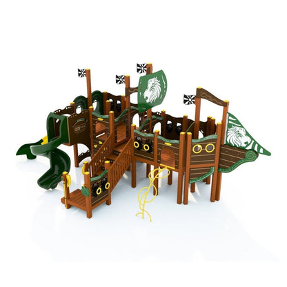 Ship Shape Playset - School-Age Playgrounds - Playtopia, Inc.