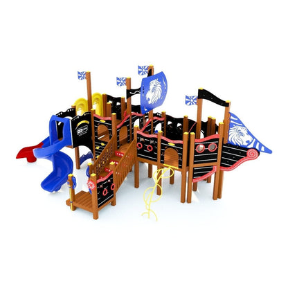 Ship Shape Playset - School-Age Playgrounds - Playtopia, Inc.