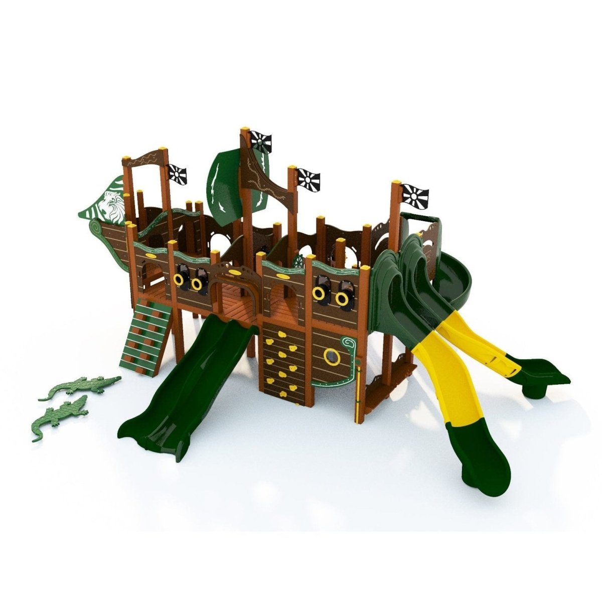 Ship Shape Playset - School-Age Playgrounds - Playtopia, Inc.