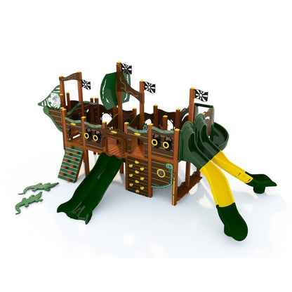 Ship Shape Playset - School-Age Playgrounds - Playtopia, Inc.