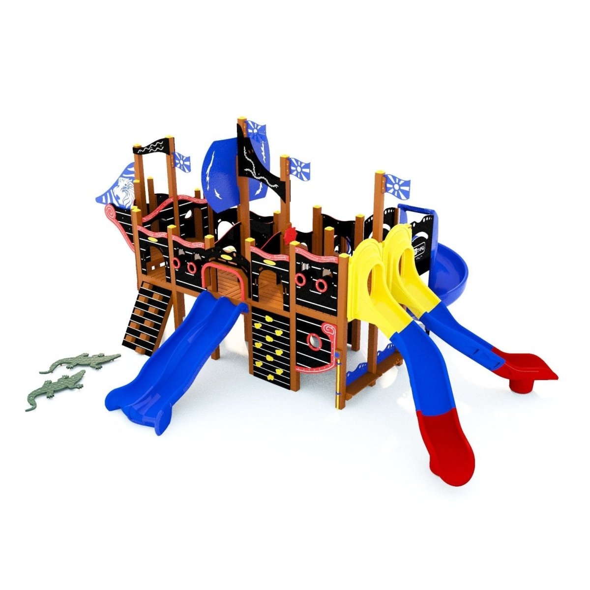 Ship Shape Playset - School-Age Playgrounds - Playtopia, Inc.