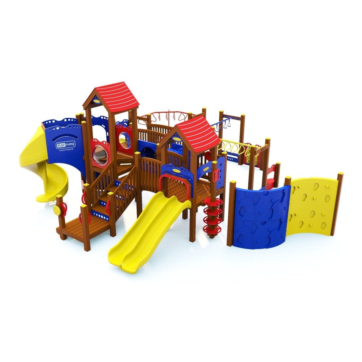 Skyward Playset - School-Age Playgrounds - Playtopia, Inc.