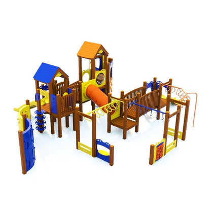 Skyward Playset - School-Age Playgrounds - Playtopia, Inc.