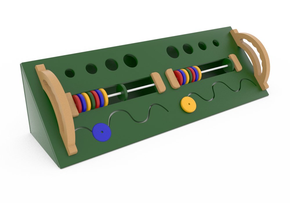 Slide - N - Slots Sensory Box - Learning & Sensory Panels - Playtopia, Inc.